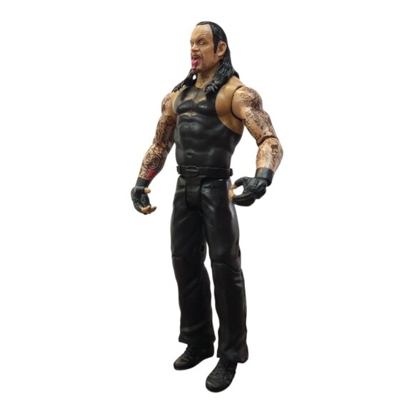 WWE The Undertaker Action Figure Wrestling 7.5" Wrestler Tongue Out 2011 Mattel - Picture 4 of 11